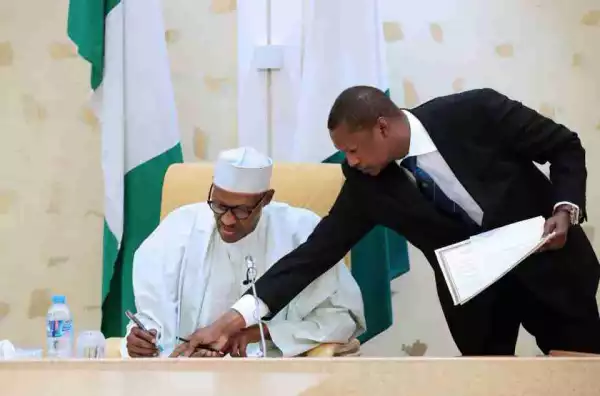 President Buhari Signs New Bilateral Agreement (Photos)